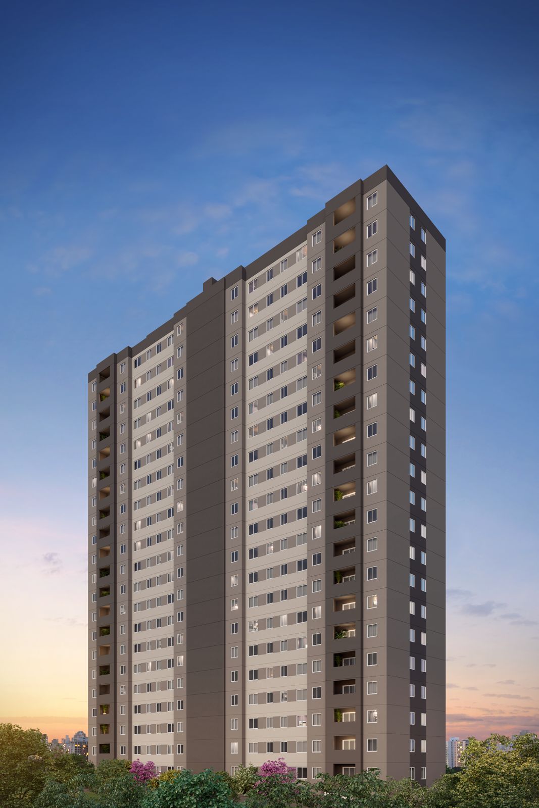 Fachada Vivaz Parque João Dias
